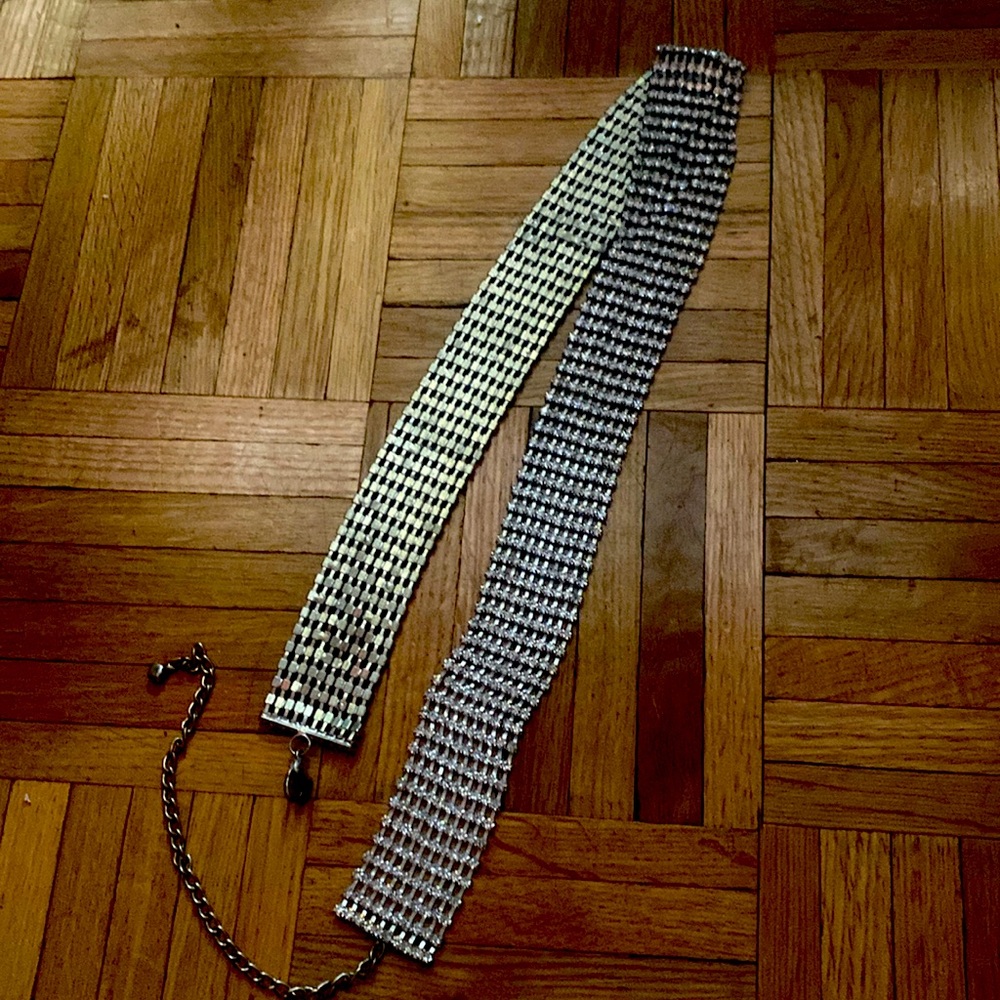 Fancy Real Rhinestone Elegant Belt Adjustable - image 2